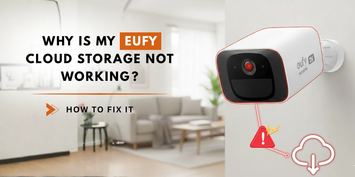 Why Is My Eufy Cloud Storage Not Working​?: How To Fix It.