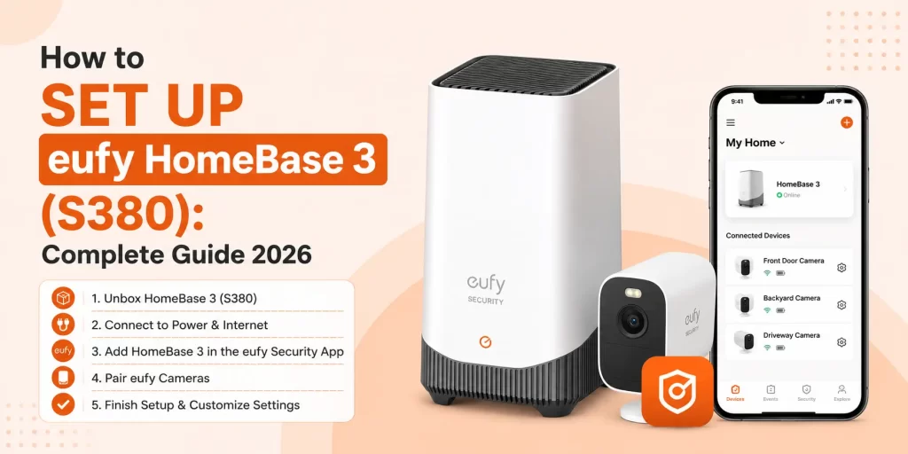 How to Set Up eufy HomeBase 3 (S380): Complete Guide 2026